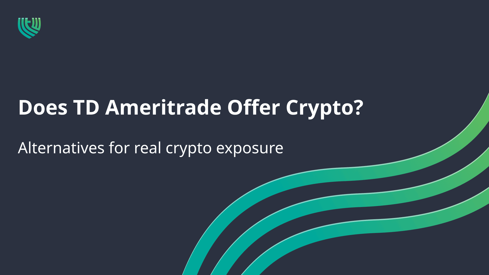 TD Ameritrade invests in cryptocurrency exchange ErisX - The Globe and Mail