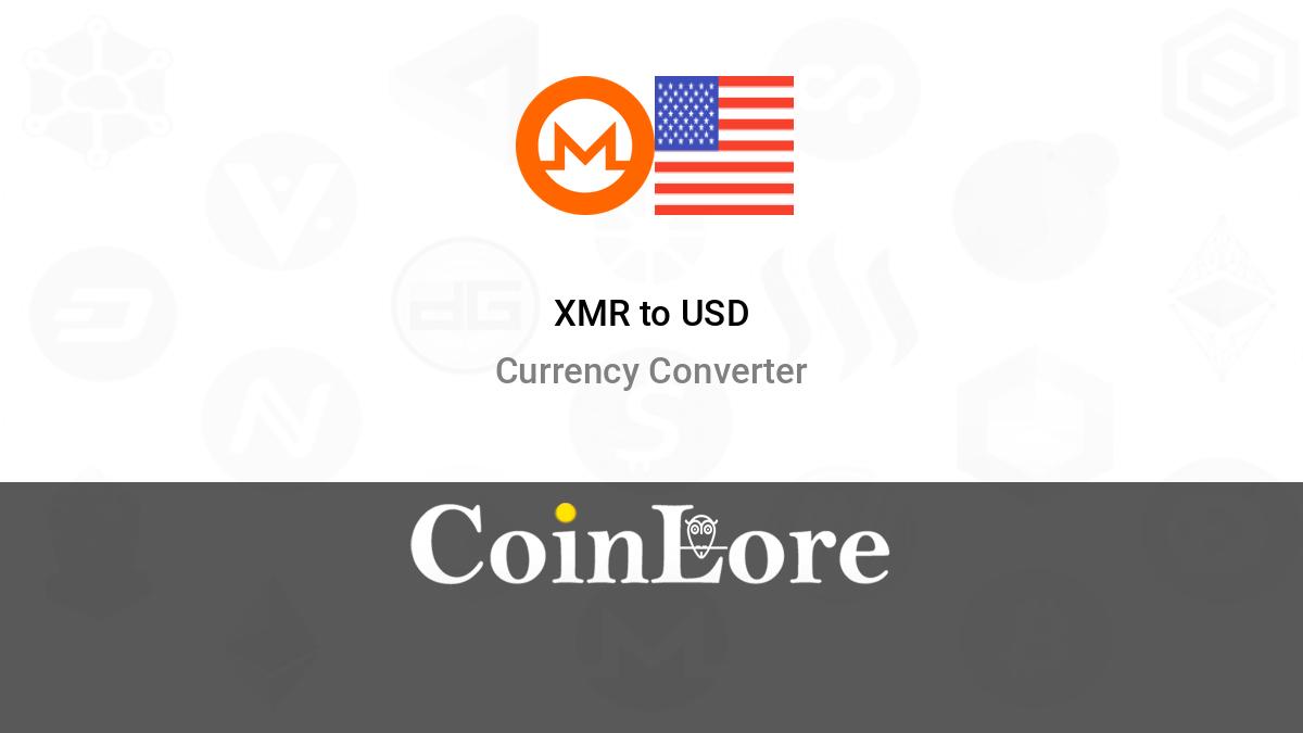 4 XMR to USD - How much is 4 Monero worth in Dollars right now?