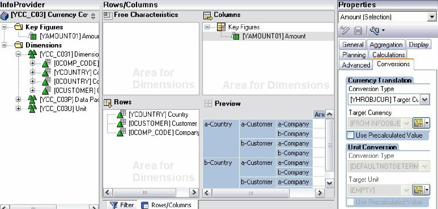 Currency conversion with SAP HANA SQLScript in transformation routines