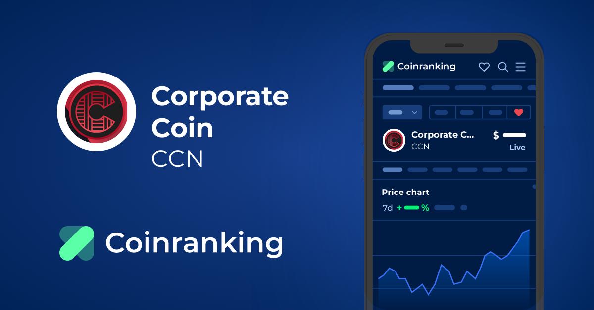CryptoCurrency Network Price Today - CCN Coin Price Chart & Crypto Market Cap