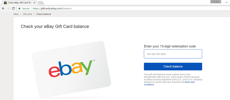 Ebay gift cards and paypal credit? - The eBay Community