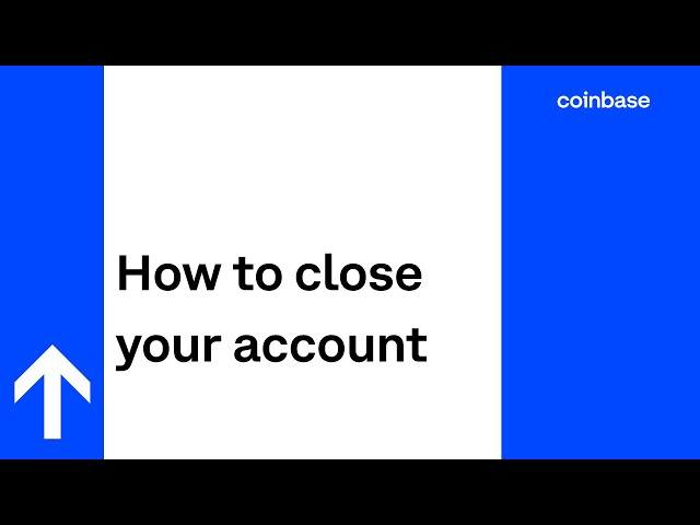 How to Delete a Coinbase Account ()