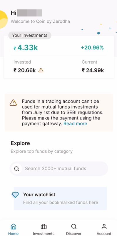 ‎Zerodha Coin - Mutual funds on the App Store