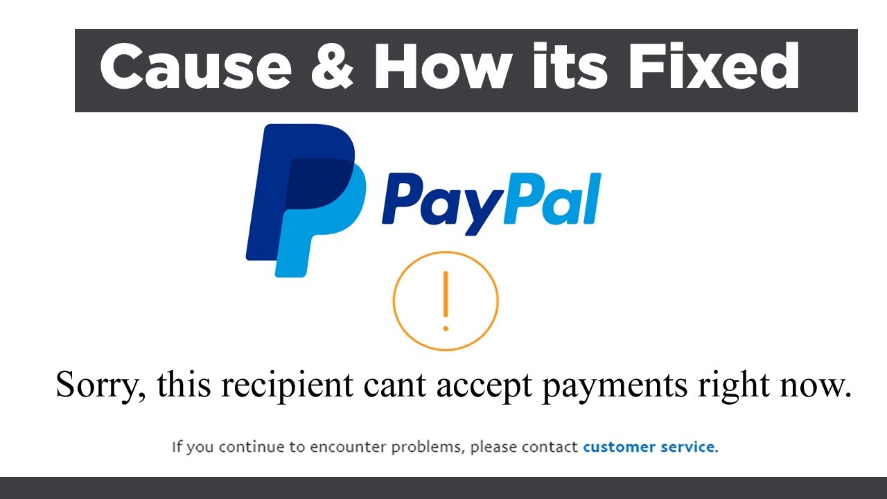 Can't receive money - Page 2 - PayPal Community