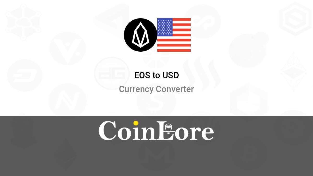 EOS to Bitcoin Conversion | EOS to BTC Exchange Rate Calculator | Markets Insider