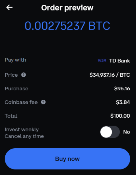 How to Set Up a Recurring Buy Order on Coinbase