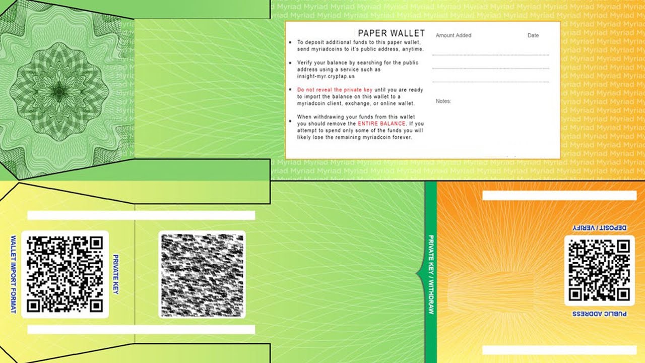 How to Make Cryptocurrency Paper Wallet