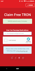TRX Mining - Earn Tron Faucet APK (Android App) - Free Download