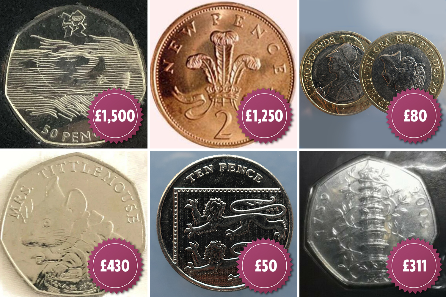 11 rare coins in the UK - check your change now - Skint Dad