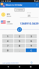 USD to BTC currency converter - Currency World