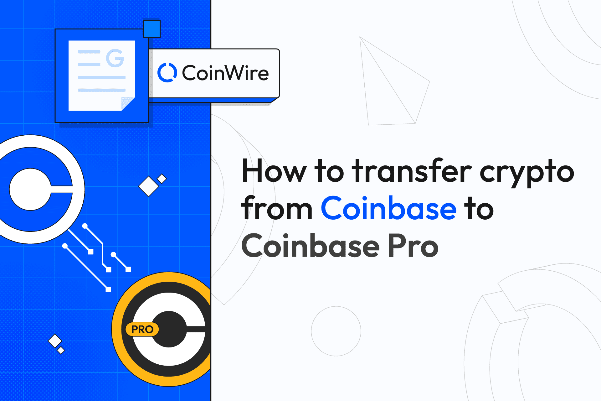 How to transfer from Coinbase to Coinbase Pro ? - CoinCodeCap