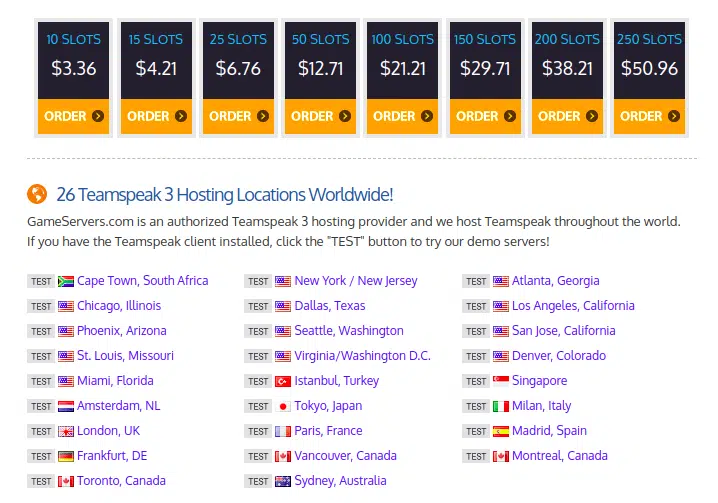 Licensing Overview - TeamSpeak