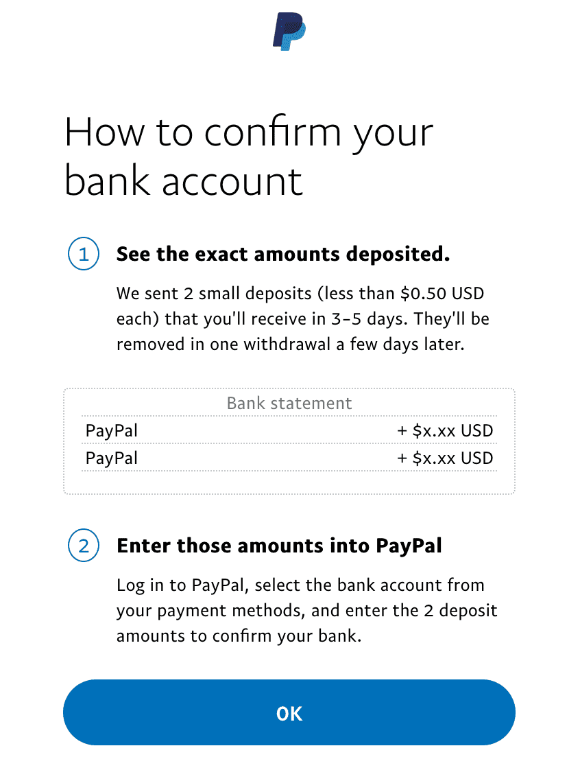 Can you use Paypal as your bank account?
