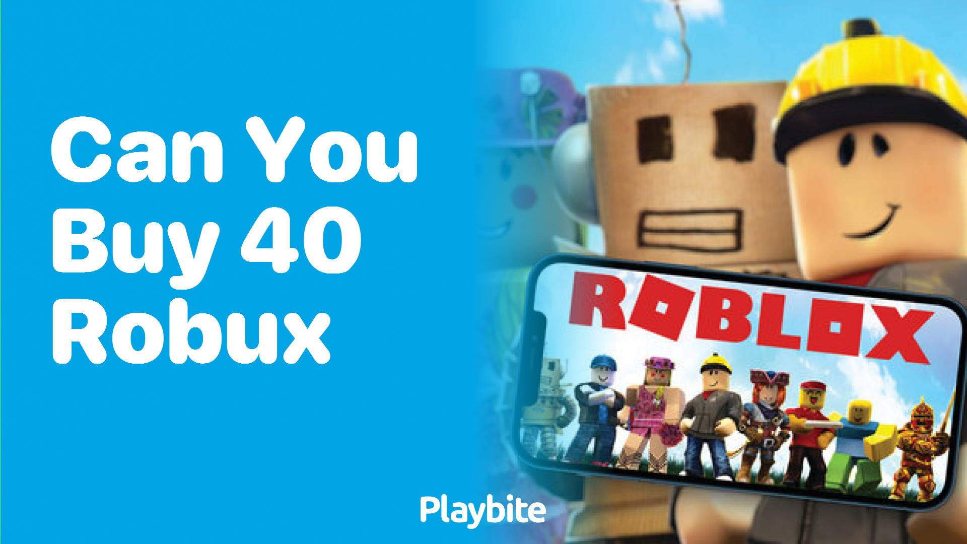 How to Buy 40 Robux on Roblox: A Simple Guide - Playbite