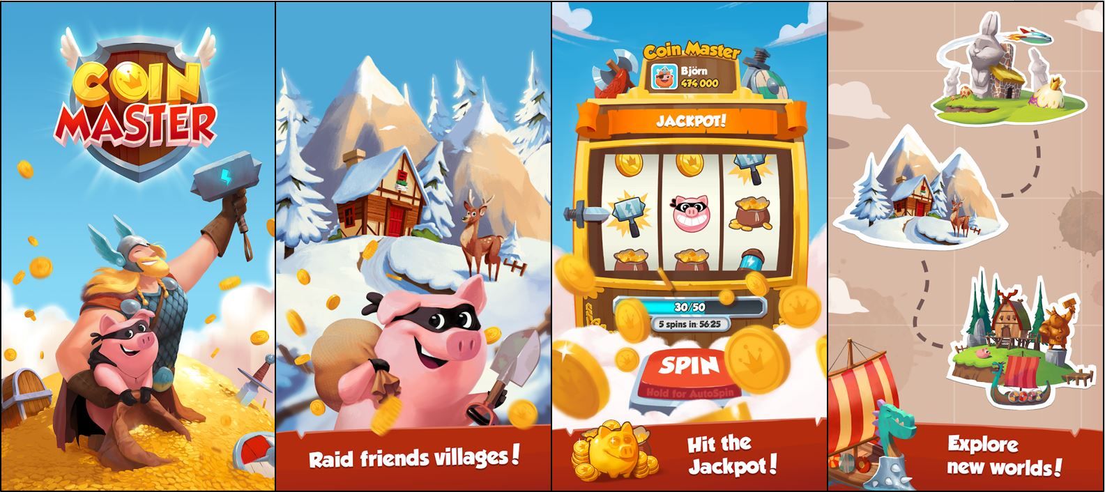 Coin Master Free Spins Links & Promo Codes (March )