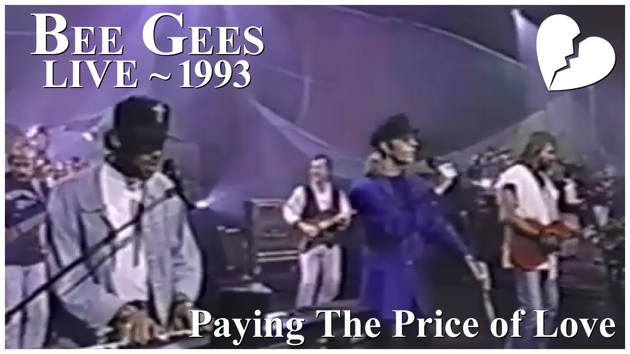 BEE GEES - PAYING THE PRICE OF LOVE LYRICS