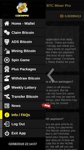 Bitcoin Free Claim - BTC Miner APK + Mod for Android.