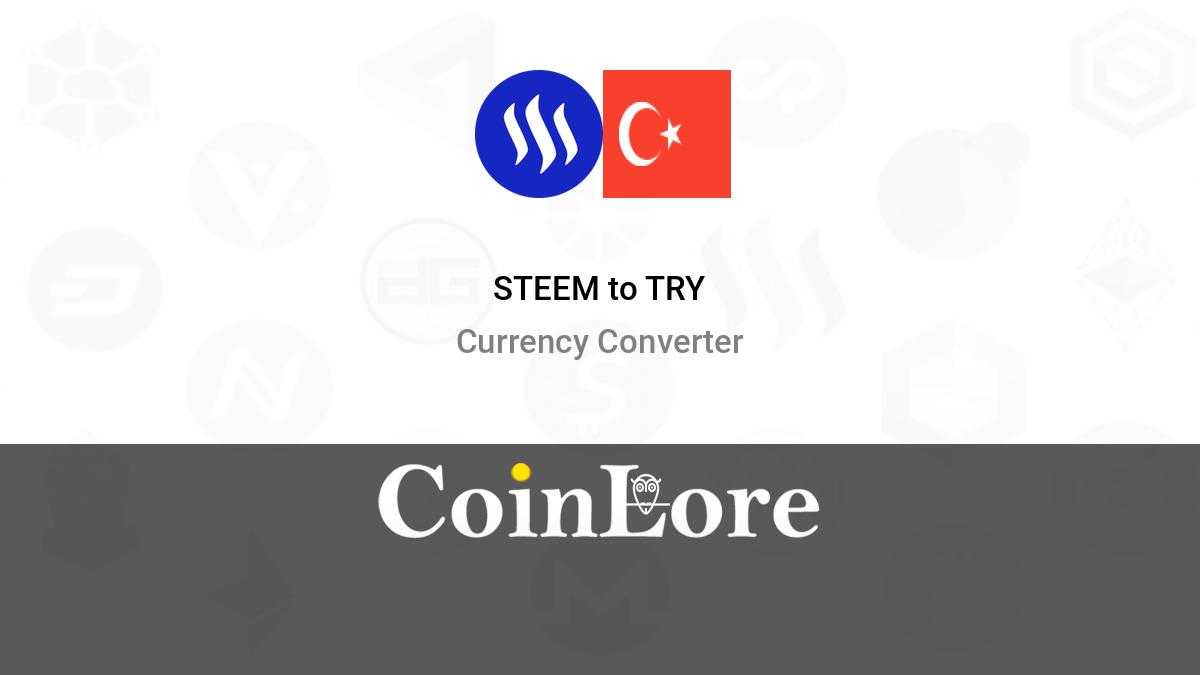 STEEM to USD Converter | STEEM/USD Currency Rate — Currencio