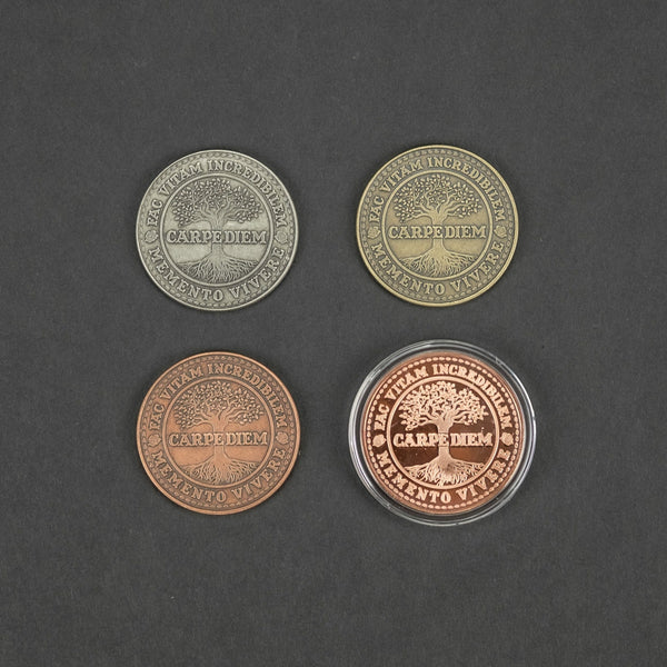 22 Carpe Diem Coin ideas | carpe diem, memento vivere, coins