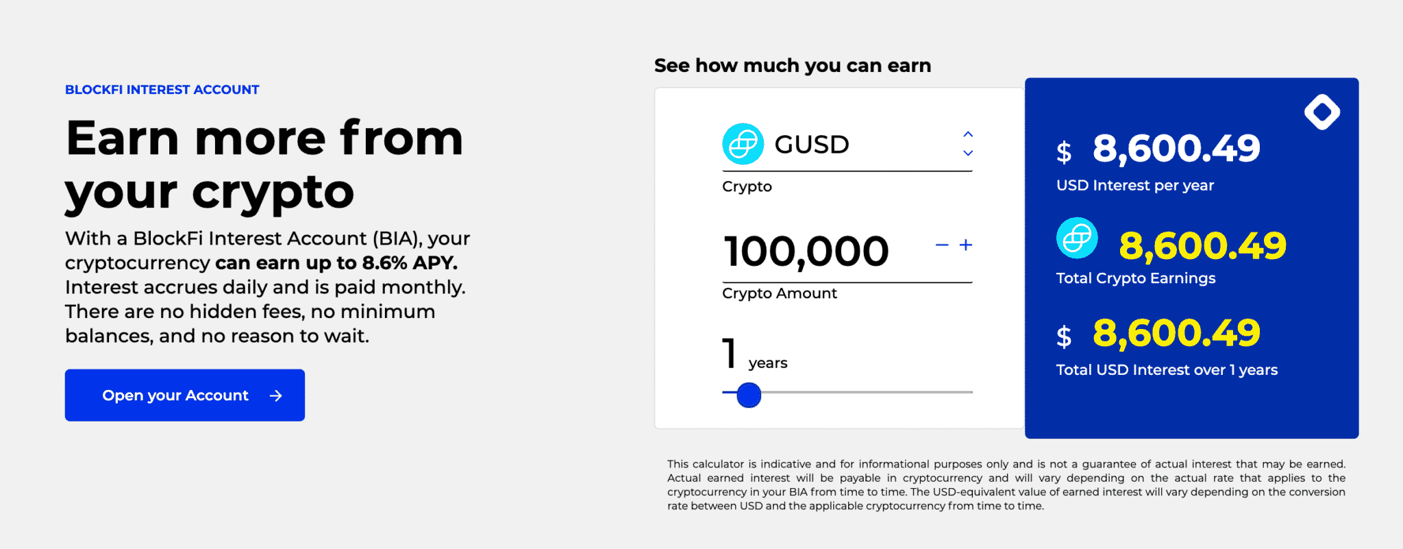 BlockFi Is a Savings Account That Earns Compound Interest on Bitcoin and Other Crypto