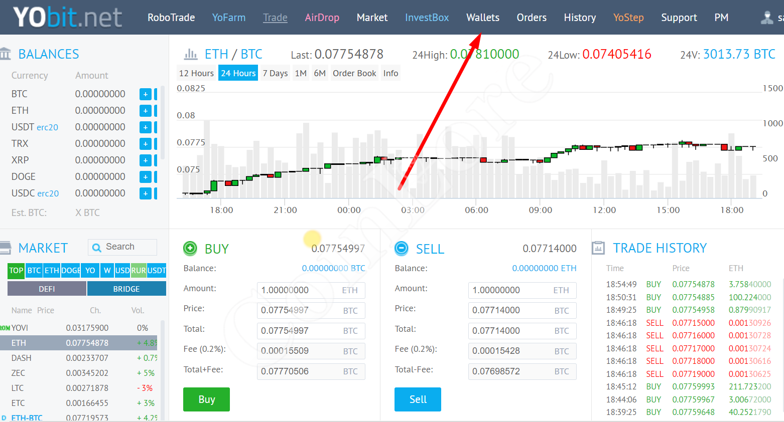 YoBit exchange Trade Volume, Trade Pairs and Info | Tokenmarketcaps