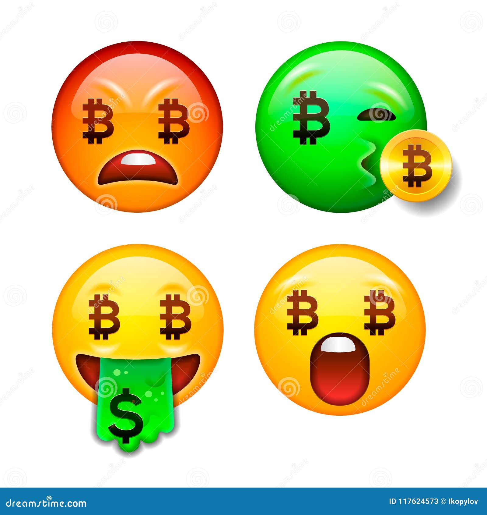 Bitcoin emoji wallet