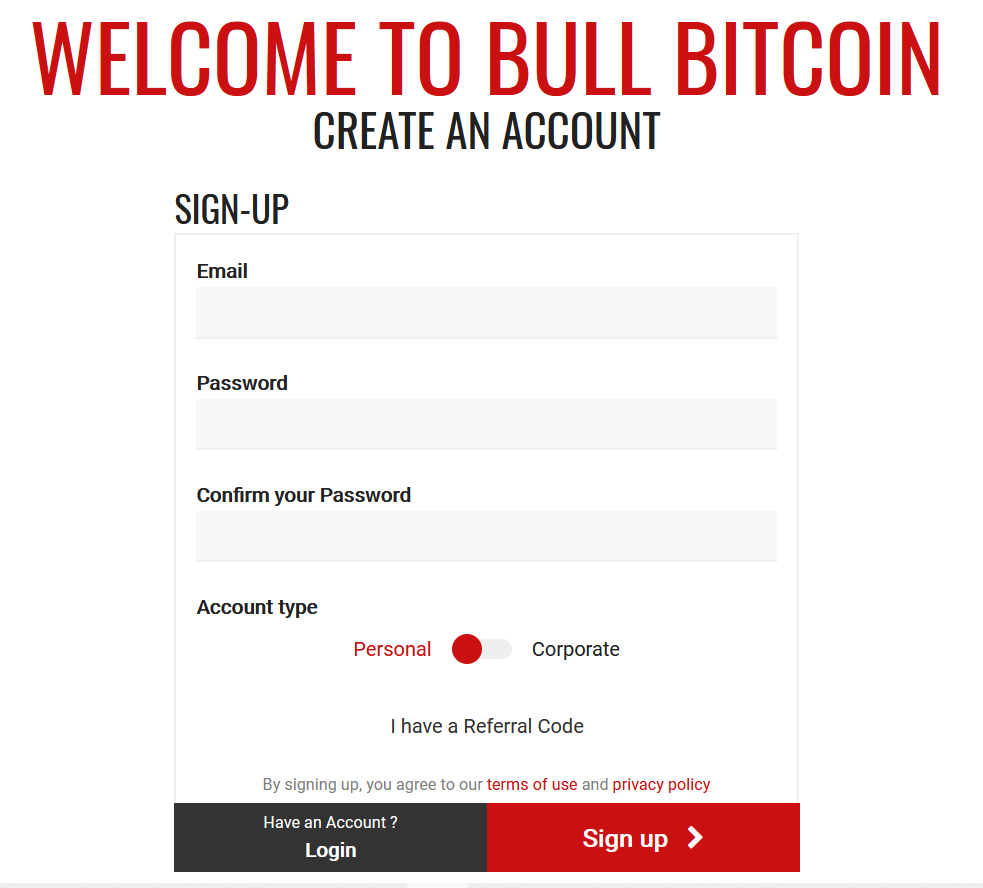 Bull Bitcoin | Canada's Bitcoin company