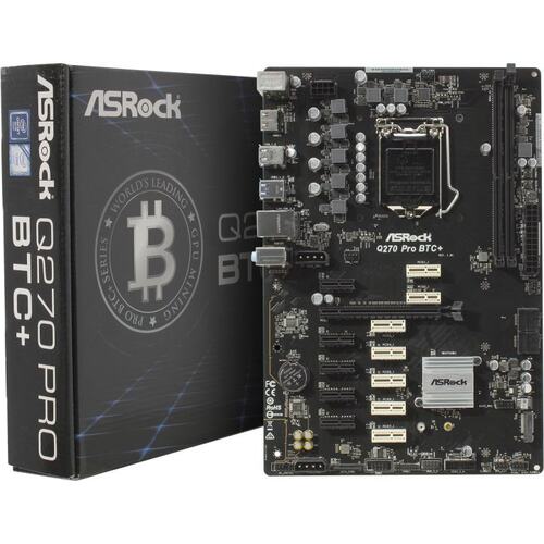 ASRock H Pro BTC Plus PCIe Slots - ServeTheHome