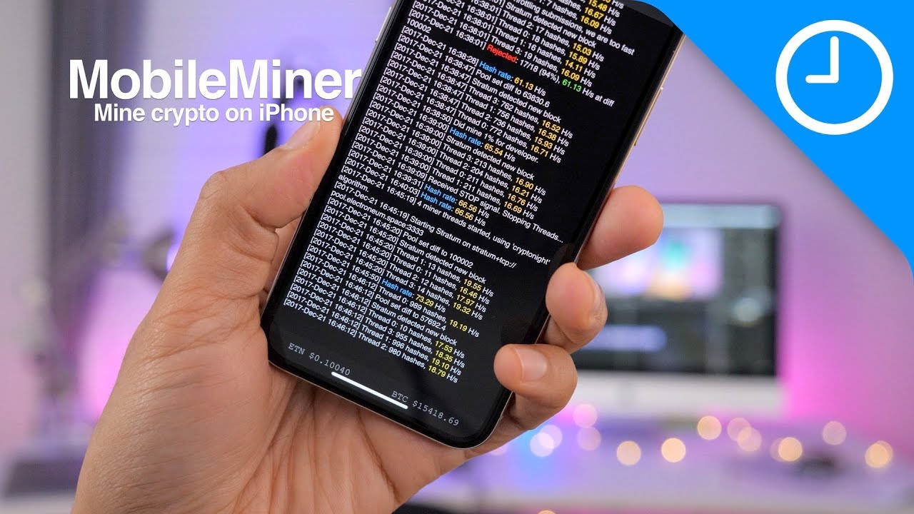How To Mine Cryptocurrency Using A Mobile Device.