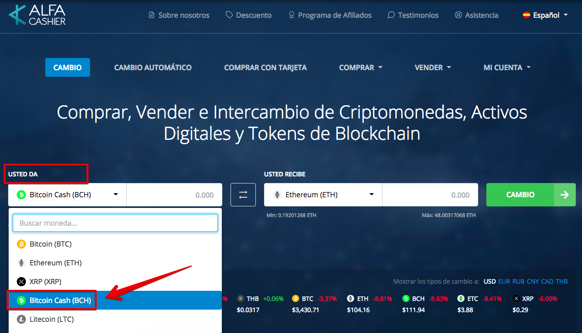 ETH to BCH converter - Ethereum to Bitcoin Cash calculator