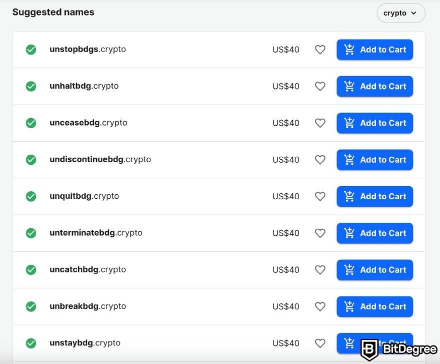 Web3 Domains - Register a Digital Identity | Endless Domains