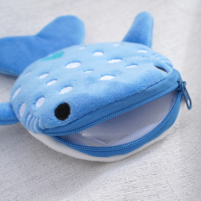 Zippered Whale Snack Pouch - MindyMakes