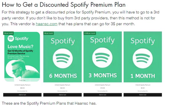 How to Save $20 With a Spotify Premium Annual Subscription