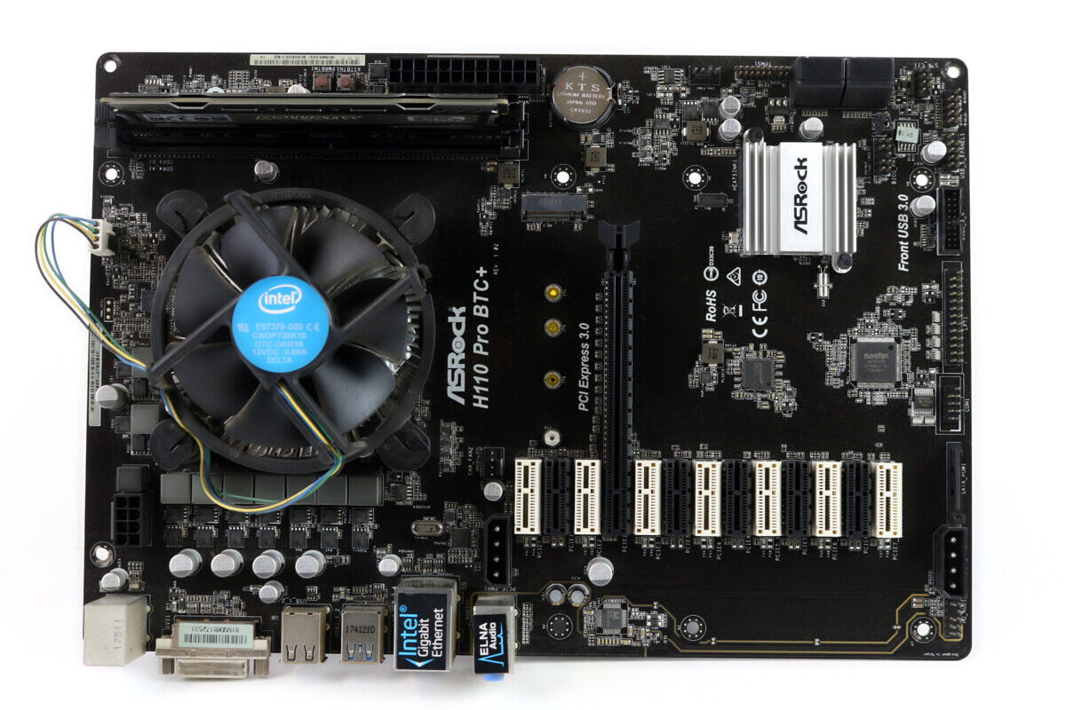 ASRock H PRO BTC + Motherboard for Desktop