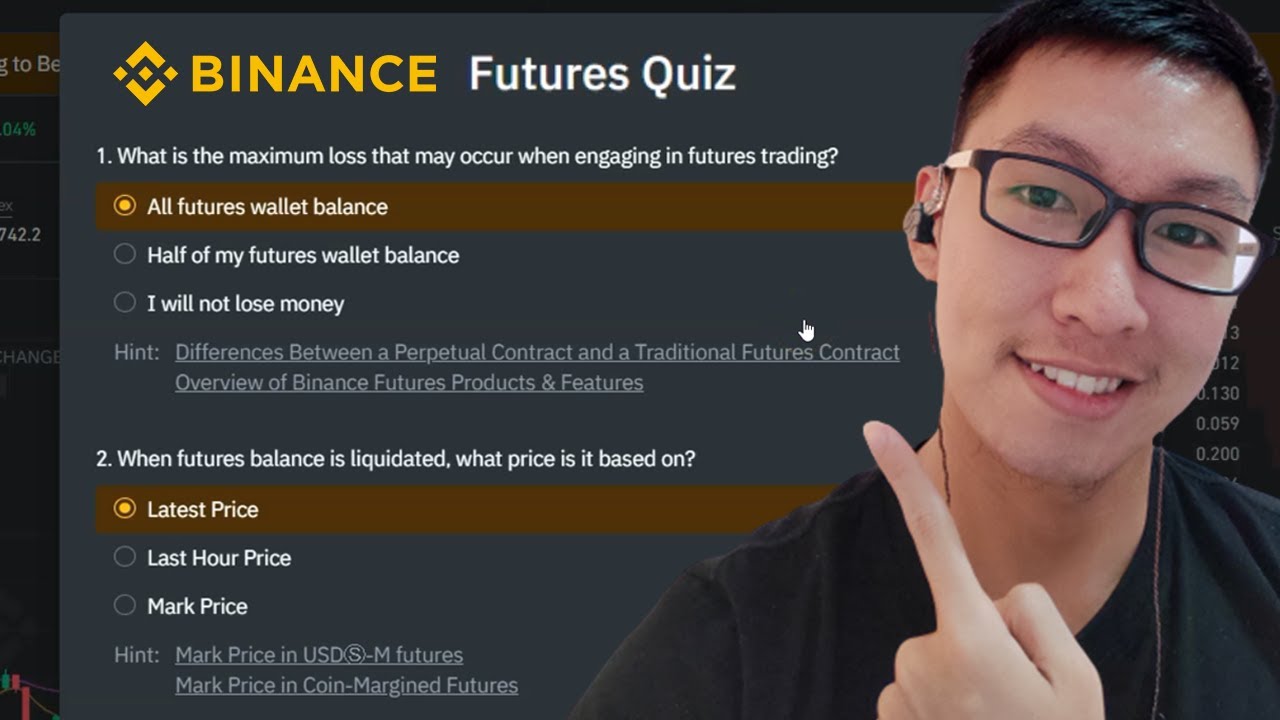 Binance Futures Quiz Answers for March 