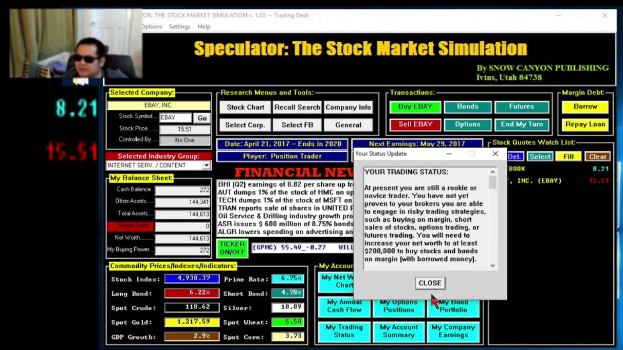 Virtual Stock Exchange - MarketWatch