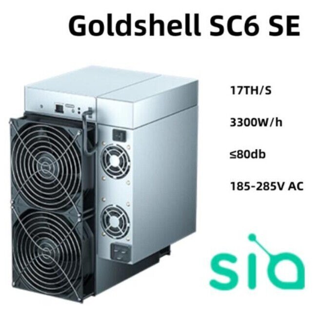 Goldshell SC Box II Th/s Siacoin Miner - CryptoMinerBros