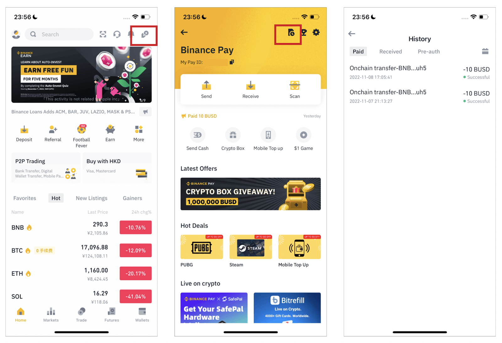 How to Transfer BNB from Trust Wallet to Binance