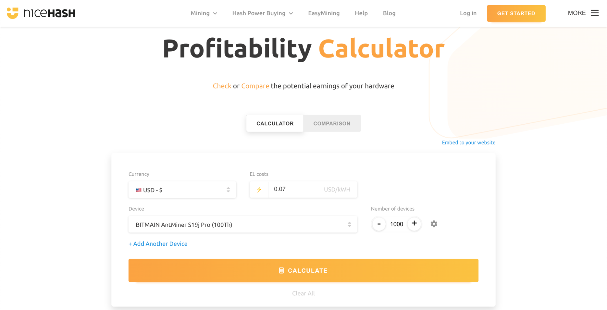 Hash power Marketplace | NiceHash