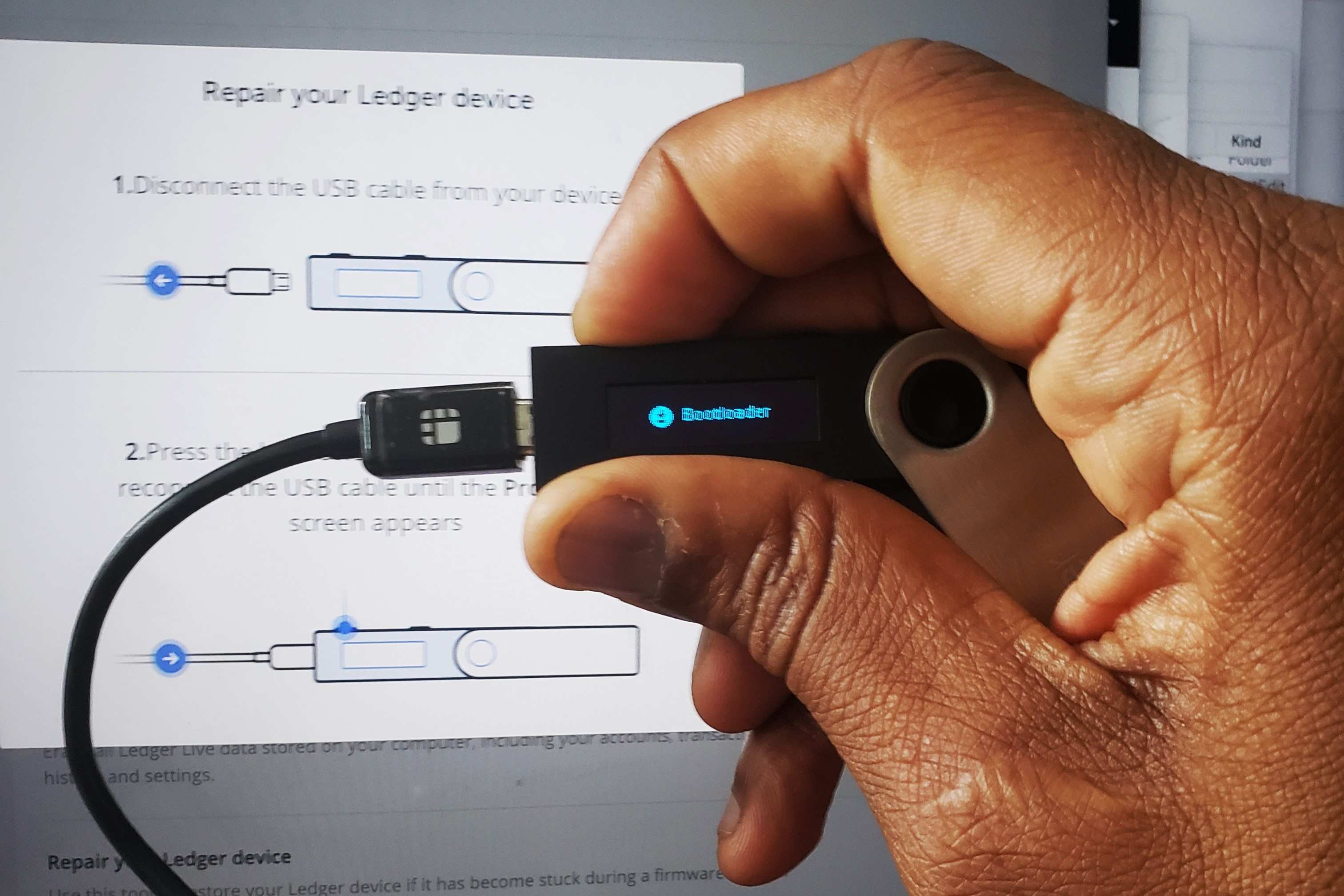 Fixing connection issues to Ledger nano - Bitcoin Freedom - Massimo Musumeci