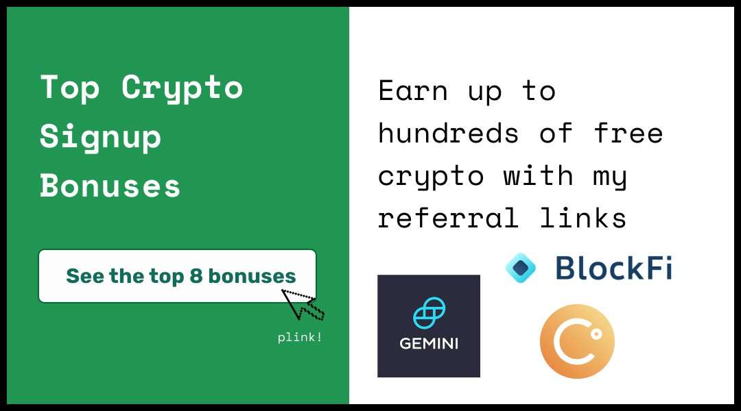 Best Free Crypto Sign Up Bonus Offers & Promotions in 