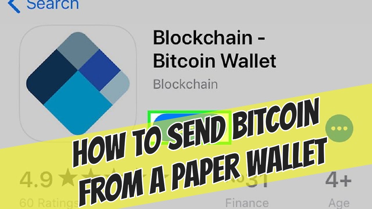 Adding and Withdrawing Bitcoins from your Paper Wallet