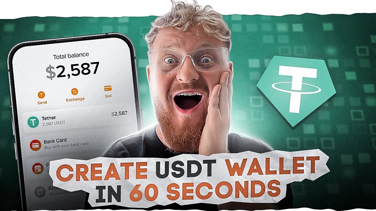 Tether (USDT) Free Crypto Wallet App, Create Tether (USDT) Address