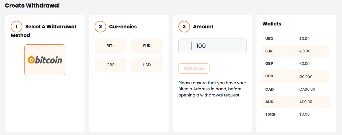 Hugo's Way Funding Methods - Credit Cards, Bitcoin and Wire.