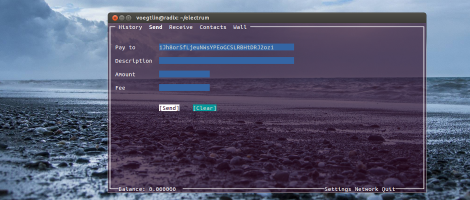 Arch Linux - electrum (any)