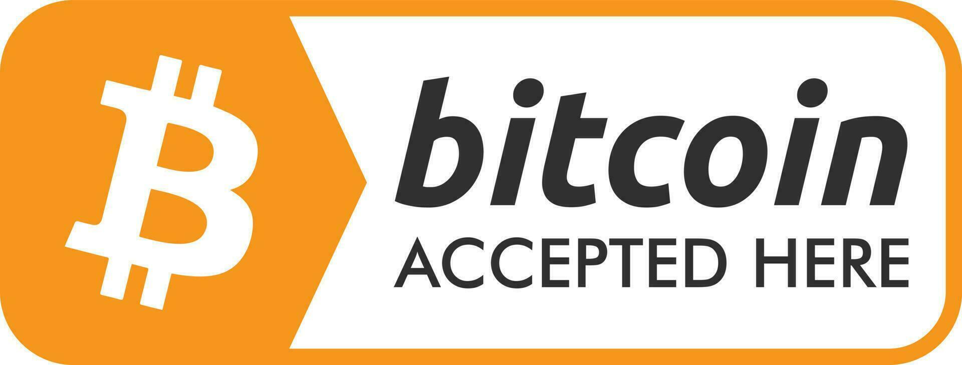 Bitcoin Accepted Here Cryptocurrency Two Tone Illuminated LED Neon Sign – Dope Neons