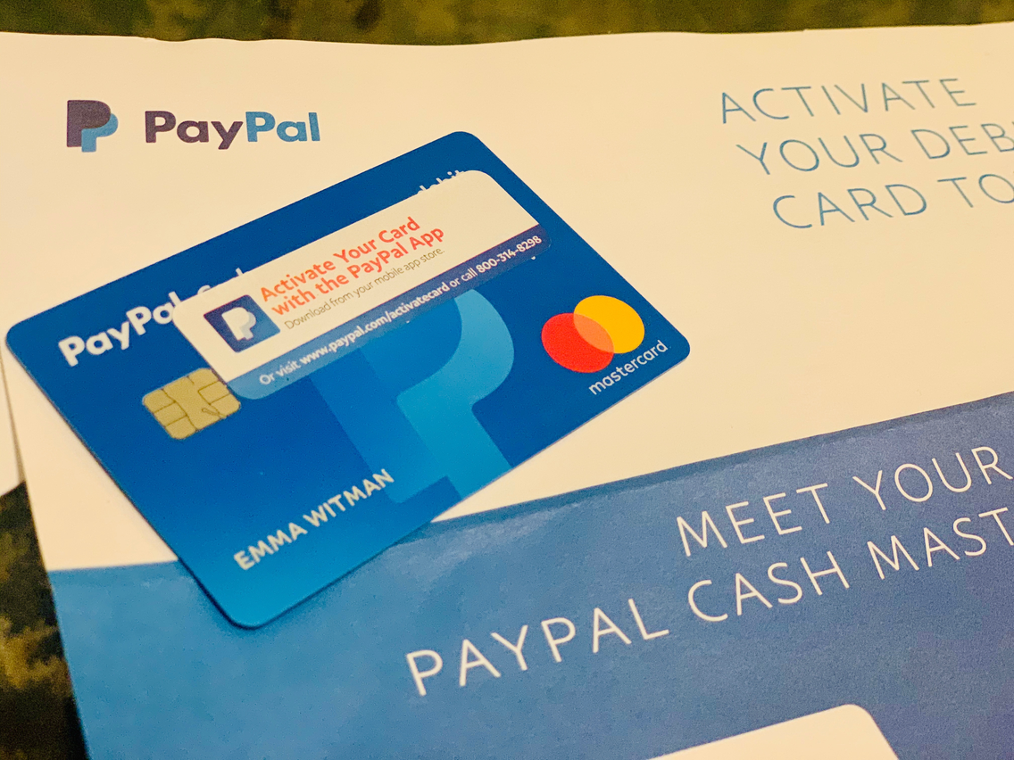 Beware buying PayPal My Cash cards