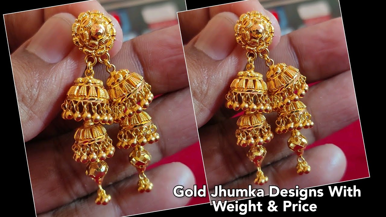 Buy Exclusive Gold Earrings Jewellery Online from Senco