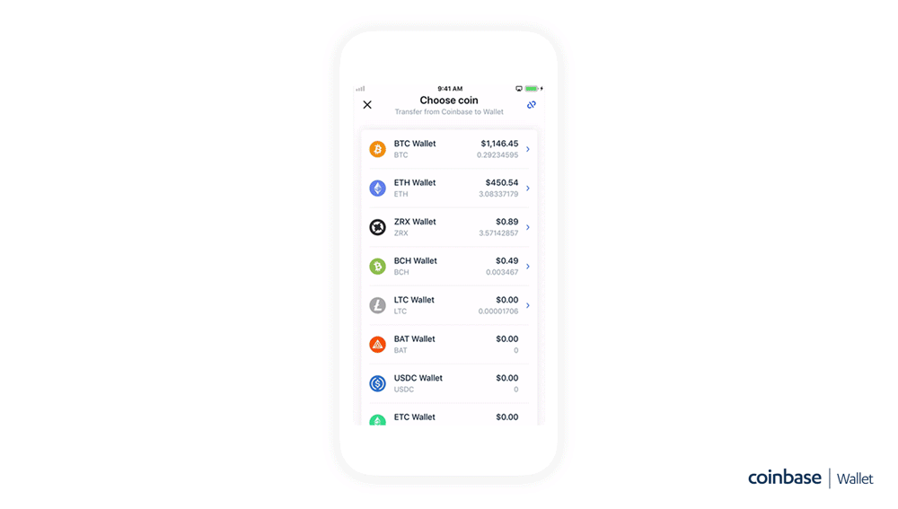 How To Send Coins (ETH, SOL etc.) From Coinbase to Coinbase Wallet?