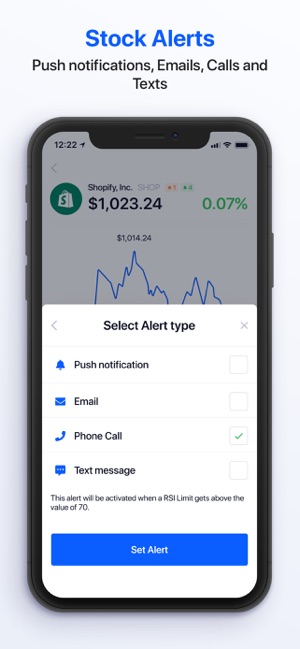 Stock Market Alerts - Cryptocurrency Alerting